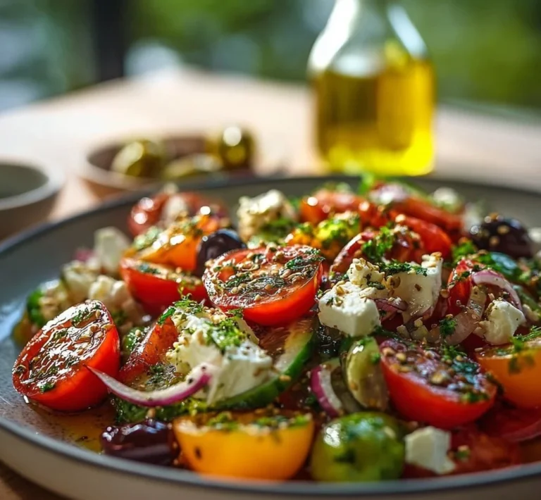 Fresh Mediterranean diet recipes for healthy living with colorful ingredients and dishes.