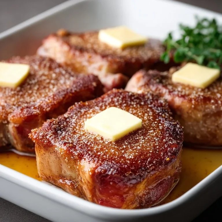 Delicious Brown Sugar Pork Chops cooked to perfection in 20 minutes