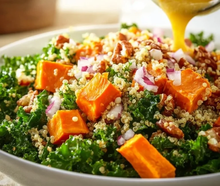 Kale Sweet Potato Salad with Quinoa - healthy and delicious bowl