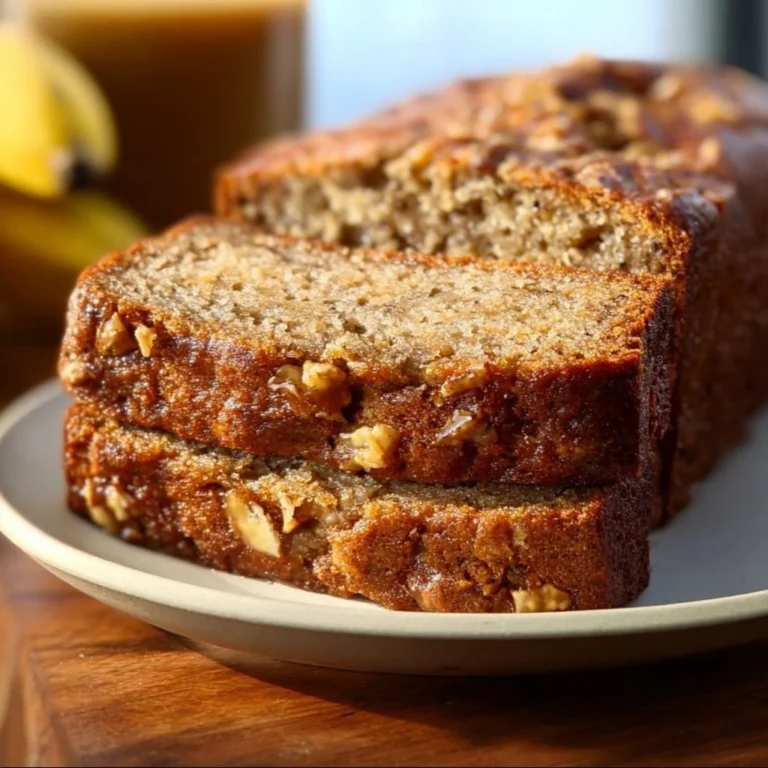 Delicious Starbucks copycat banana bread recipe, perfect for home baking.